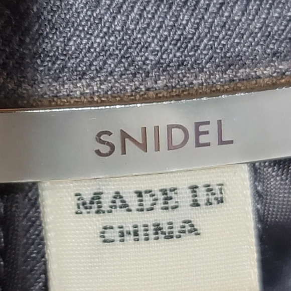 ​SNIDEL Y2K Business Casual Cropped Blazer Gray Jacket S EUC - Picture 2 of 7